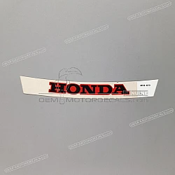 Fairing Honda logo mark