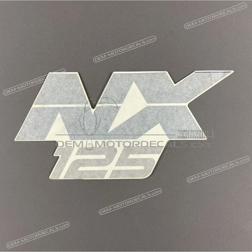 Honda NX125 Transcity Rechte Verkleidung NX HONDA Aufkleber Dekoration OEM 64231KAY600ZA
