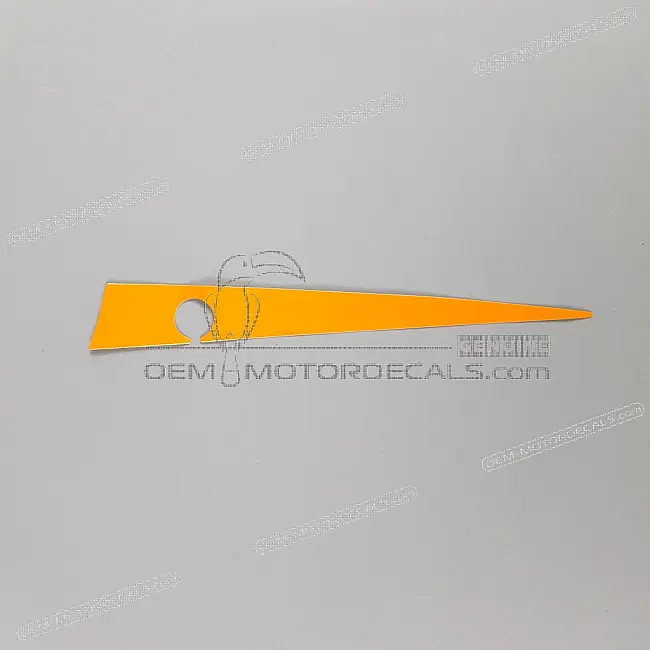 Bande autocollante d'origine Honda CBR125R côté droit avant du carénage supérieur OEM 64231KPP940ZA