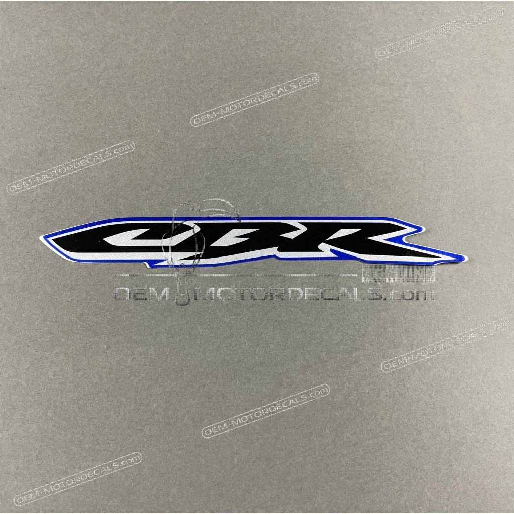 Honda CBR125R naklejka przedniego górnego owiewki CBR OEM 64231KTY900ZB
