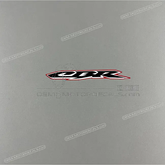 Honda CBR125R Front Upper Cowl CBR Graphic Emblem Genuine Factory Part OEM 64231KTY900ZC