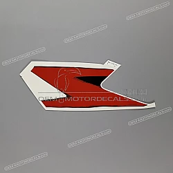 Bovenkuip sticker, rechterkant