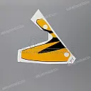 Emblema CBR carenatura superiore, lato destro