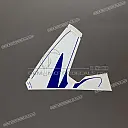 CBR600F Hurricane Sticker, rechter bovenkuipdeel