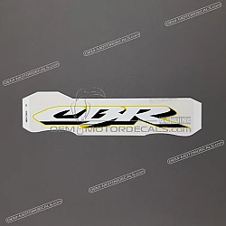 Front cowling decal