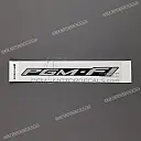 Autocollant PGM-FI CBR600 pour carénage supérieur