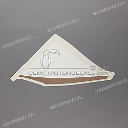 Front cowling decal, right side