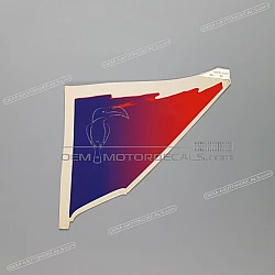 Front cowling decal, right side