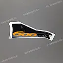 Autocollant de carénage droit CBR600F, côté droit