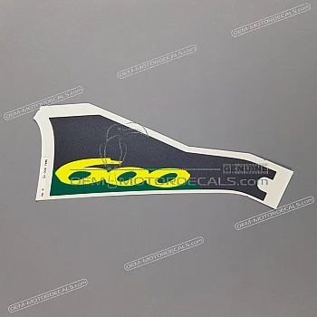 Side cowling decal, right side
