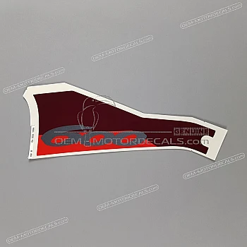 Right side fairing stripe decal