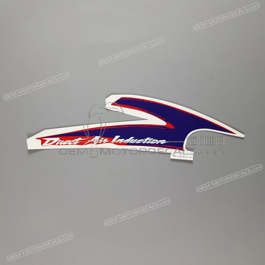 Adesivo carenatura superiore Honda CBR600F Hurricane lato destro OEM 64232MALG30ZB