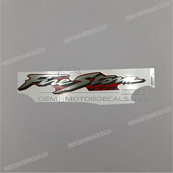 Side cowling decal