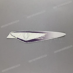 Side cowling decal, right side
