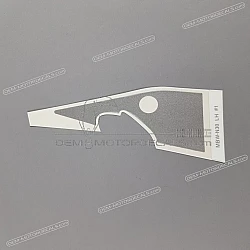 Front cowling decal, left side