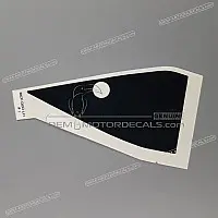 HONDA Front cowling decal, left side 64232-MCF-000ZA
