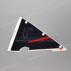 Front cowling decal, right side