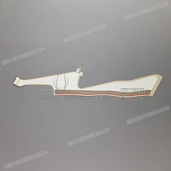 Front cowling decal, right side