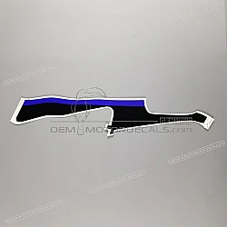 Front cowling decal, right side