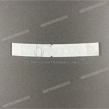 Front cowling decal