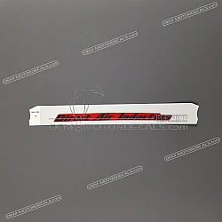 Pegatina para carenado frontal