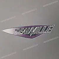 HONDA Naklejka na środkową owiewkę Deauville, lewa strona 64233-MBL-730ZC