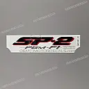 Front cowling decal