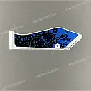 Front cowling decal, right side