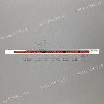 Autocollant de carénage supérieur avant, côté droit