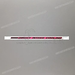 Bovenkuip sticker, linkerkant