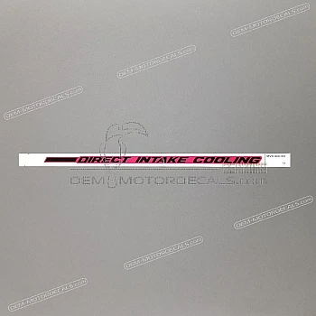 Bovenkuip sticker, linkerkant