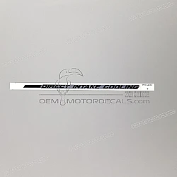 Front cowling decal, right side