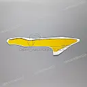 Pegatina de carenado superior CBR600F Hurricane, lado derecho