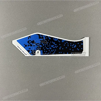 Front cowling decal, left side