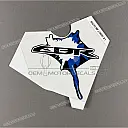 Front cowling decal