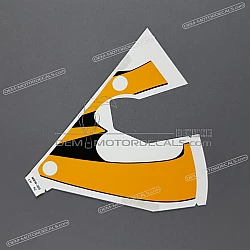 Bovenkuip sticker, linkerkant