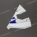 Bovenkuip CBR600F Hurricane sticker, linkerkant