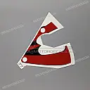 Autocollant CBR600F carénage supérieur gauche CBR, côté gauche