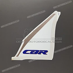Front cowling decal, left side