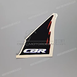 Front cowling decal, left side