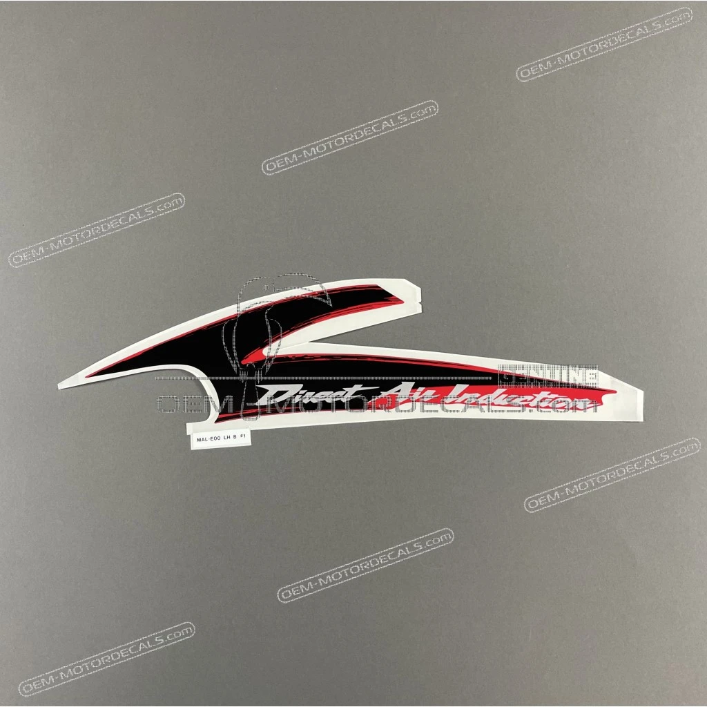 Honda CBR600F Hurricane Kuipdeel sticker Linkerkant Boven OEM 64242MALE00ZB