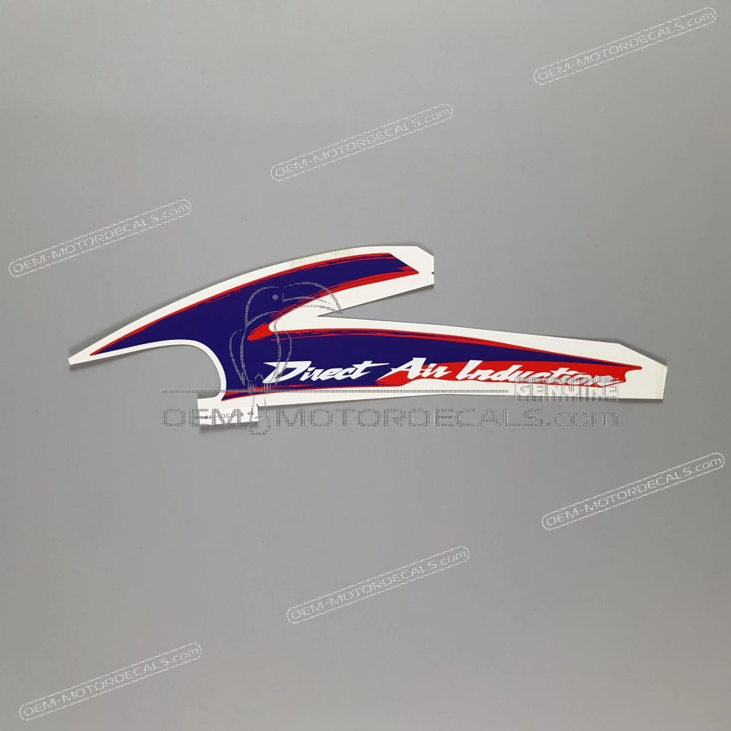 Honda CBR600F HURRICANE Bovenkuip sticker Linkerkant OEM 64242MALG30ZB