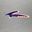 Upper cowl stripe CBR600F HURRICANE, left side