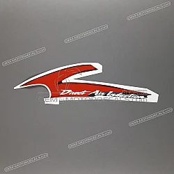 Bovenkuip sticker, linkerkant