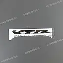 Autocollant de carénage gauche VTR1000F Firestorm, côté gauche
