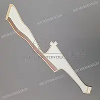 HONDA Upper cowl stripe, left side 64242-MV9-600ZA
