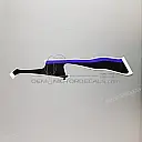 Autocollant de carénage avant CBR 600F, côté gauche