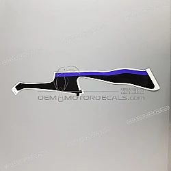 Kanzel / Oberteil Verkleidung Aufkleber, Linke Seite