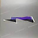 Zijkap kuipdeel CBR600F sticker, linkerkant