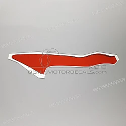 Bovenkuip sticker, linkerkant